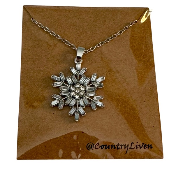 🆕 Silver Crystal Snowflake - Picture 6 of 6